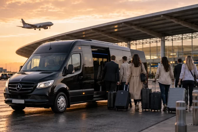 Group Airport Transfer Essex: Complete Minibus & 8-Seater Taxi Guide 2026